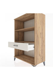 Hyperion Dolap 2 Raflı Tek Çekmeceli 88x44x134 Çam-Aytaşı
