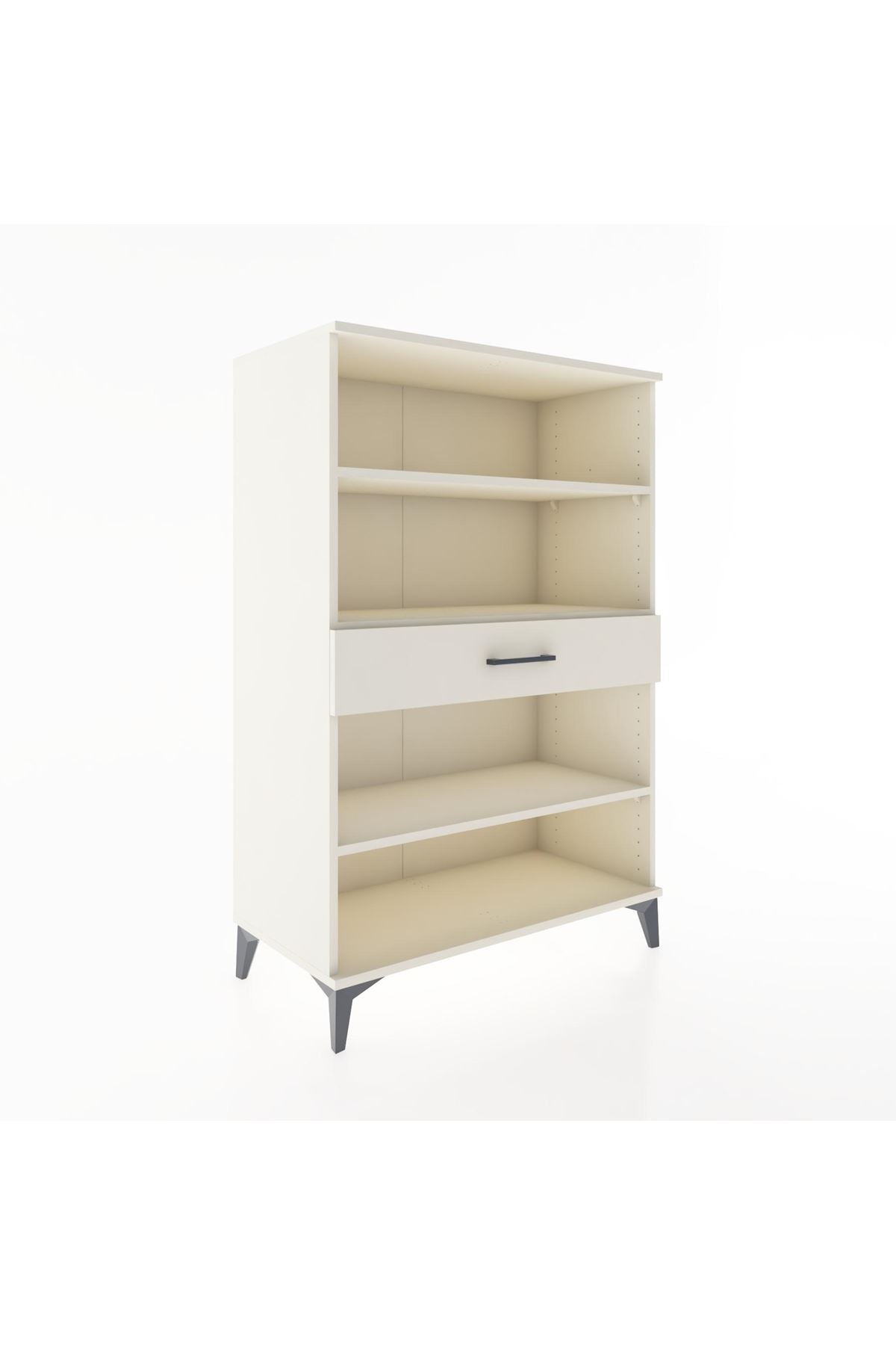 Hyperion Dolap 3 Raflı Tek Çekmeceli 88x44x134 - S51M054V1B