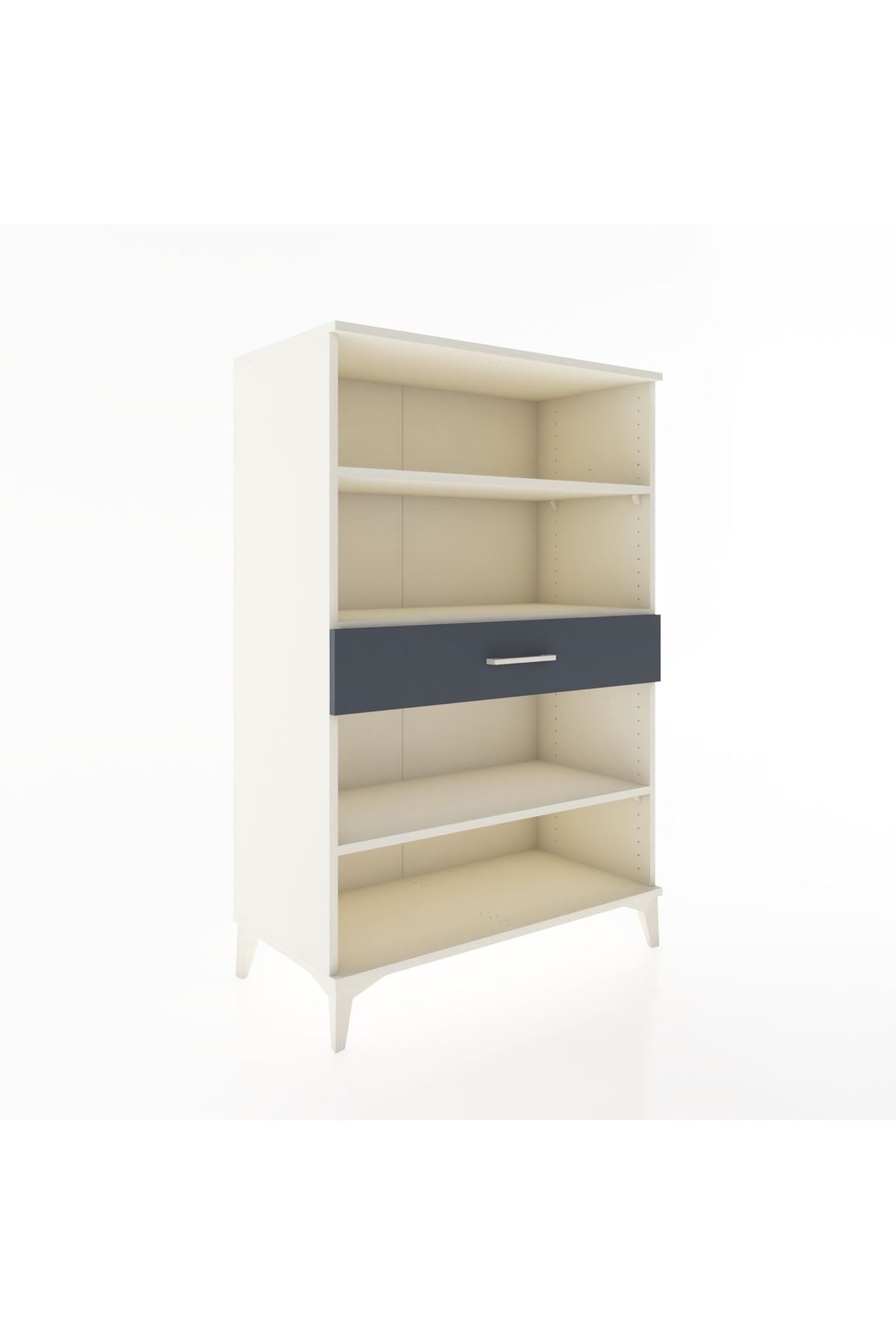 Hyperion Dolap 3 Raflı Tek Çekmeceli 88x44x134 - S51M054V2B