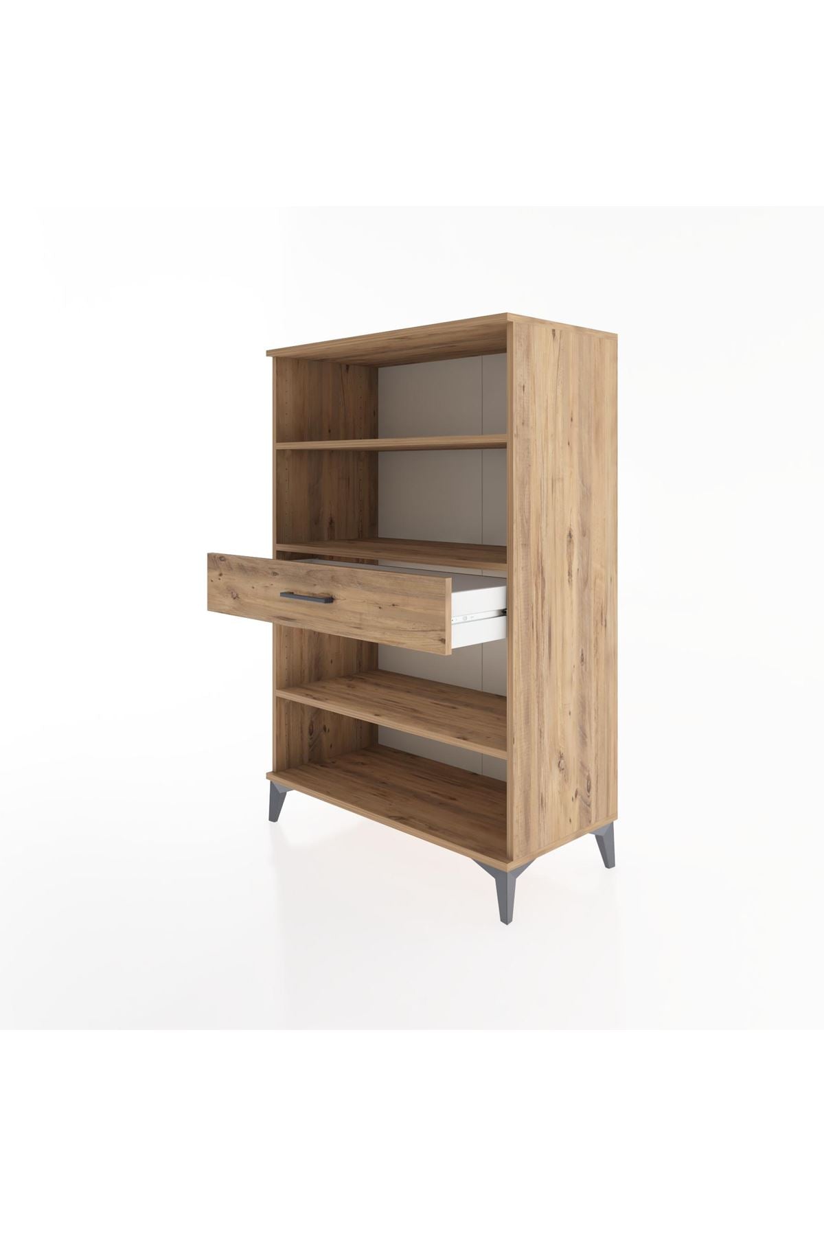 Hyperion Dolap 3 Raflı Tek Çekmeceli 88x44x134 - S51M054V9B