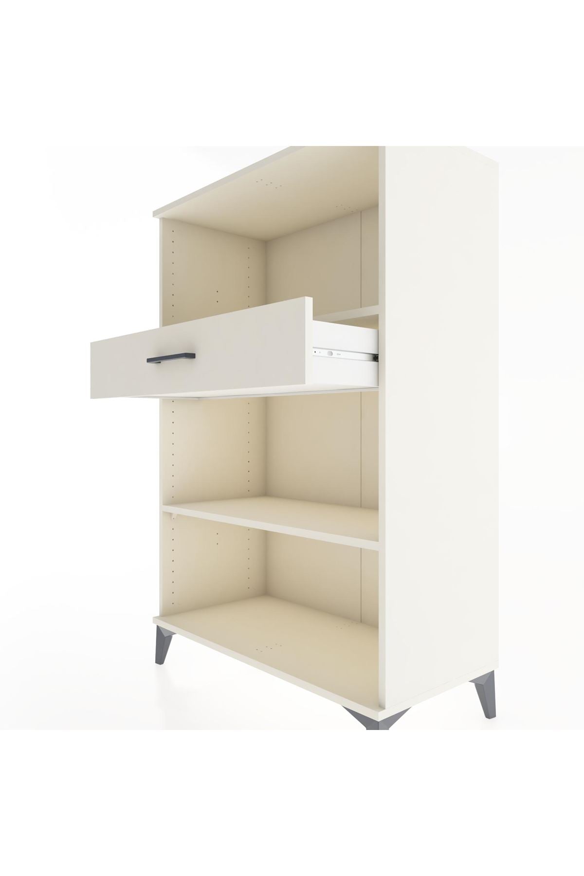 Hyperion Dolap 2 Raflı Tek Çekmeceli 88x44x134 Aytaşı-Aytaşı