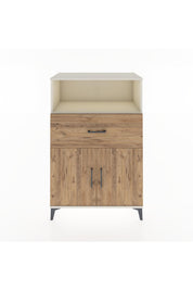 Hyperion Dolap 2 Raflı Tek Çekmeceli 2 Kapaklı 88x44x134 Aytaşı-Çam