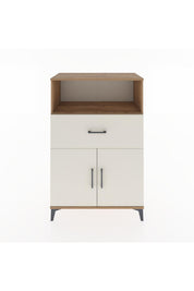Hyperion Dolap 2 Raflı Tek Çekmeceli 2 Kapaklı 88x44x134 Çam-Aytaşı