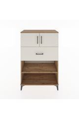 Hyperion Dolap 2 Raflı Tek Çekmeceli 2 Kapaklı 88x44x134