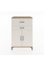 Hyperion Dolap Tek Raflı 2 Çekmeceli 2 Kapaklı 88x44x134 - S51M023V7B