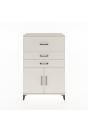 Hyperion Dolap Tek Raflı 3 Çekmeceli 2 Kapaklı 88x44x134 - S51M024V1B