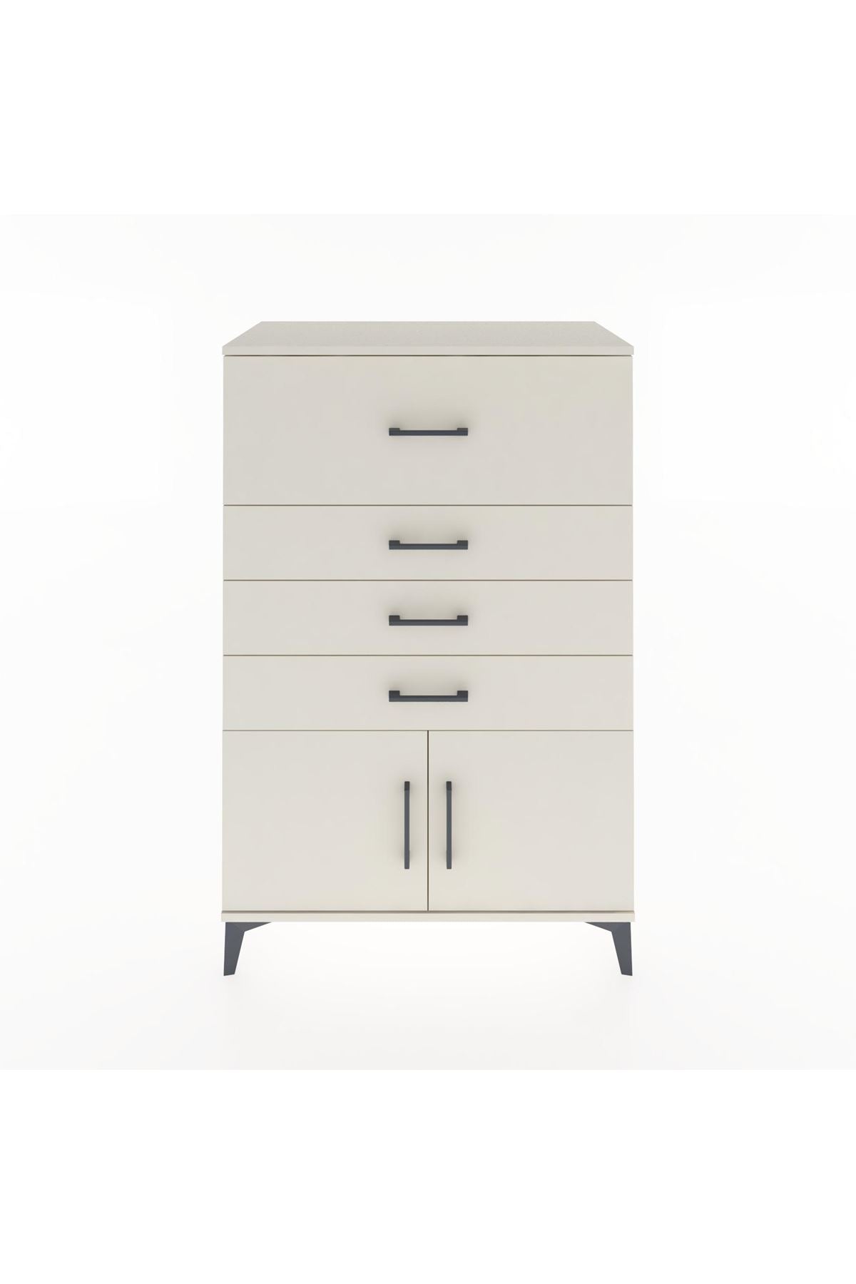 Hyperion Dolap 4 Çekmeceli 2 Kapaklı 88x44x134 Aytaşı-Aytaşı