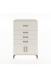 Hyperion Dolap 4 Çekmeceli 2 Kapaklı 88x44x134 Aytaşı-Aytaşı