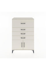 Hyperion Dolap 4 Çekmeceli 2 Kapaklı 88x44x134