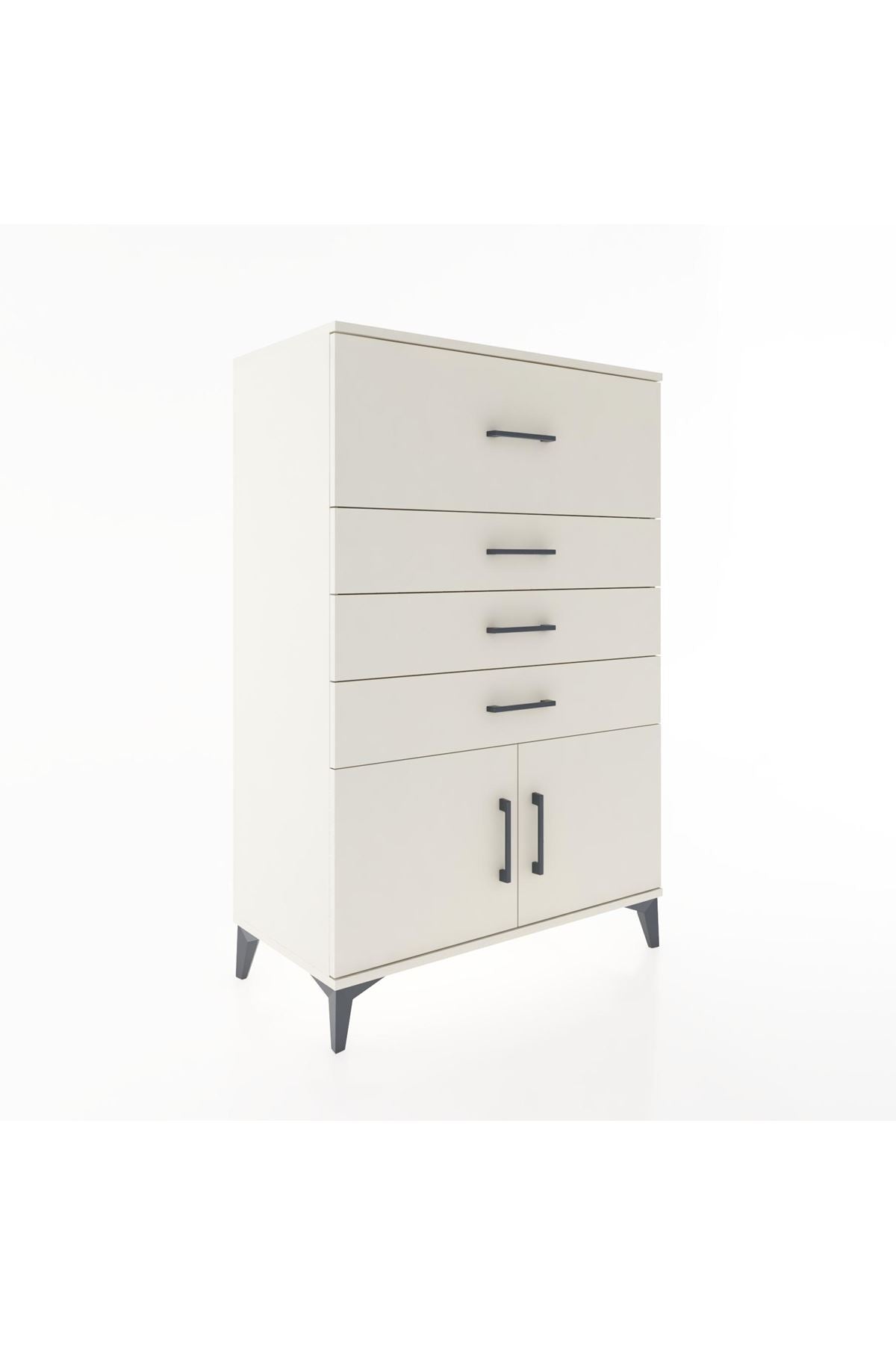 Hyperion Dolap 4 Çekmeceli 2 Kapaklı 88x44x134 Aytaşı-Aytaşı