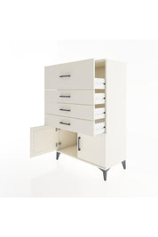 Hyperion Dolap 4 Çekmeceli 2 Kapaklı 88x44x134 Aytaşı-Aytaşı