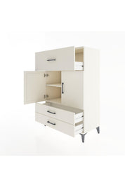 Hyperion Dolap 2 Raflı 3 Çekmeceli 2 Kapaklı 88x44x134 Aytaşı-Aytaşı