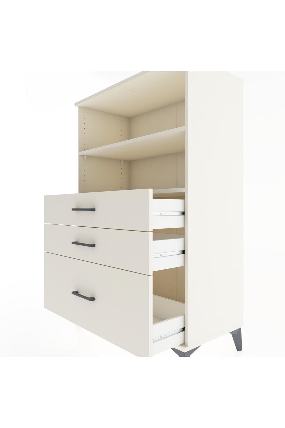 Hyperion Dolap 2 Raflı 3 Çekmeceli 88x44x134 Aytaşı-Aytaşı