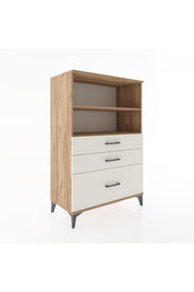 Hyperion Dolap 2 Raflı 3 Çekmeceli 88x44x134 Çam-Aytaşı