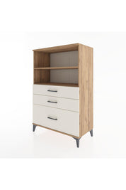 Hyperion Dolap 2 Raflı 3 Çekmeceli 88x44x134 Çam-Aytaşı