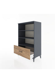 Hyperion Dolap 3 Raflı Tek Çekmeceli 88x44x134 - S51M029V6B
