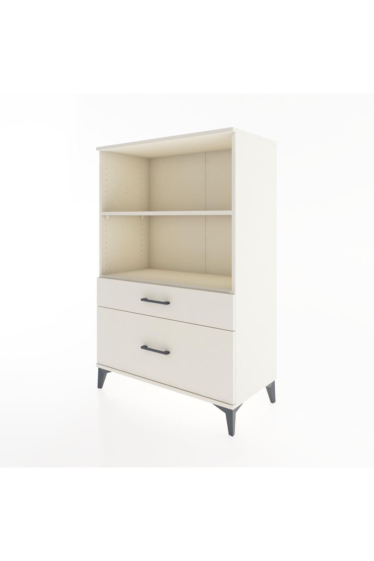 Hyperion Dolap 2 Raflı 2 Çekmeceli 88x44x134 Aytaşı-Aytaşı