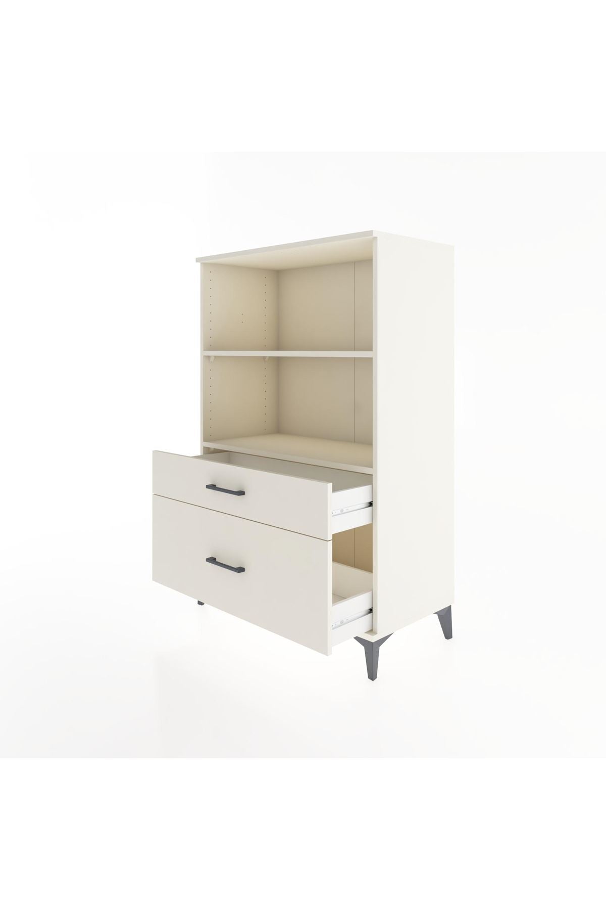 Hyperion Dolap 2 Raflı 2 Çekmeceli 88x44x134 Aytaşı-Aytaşı