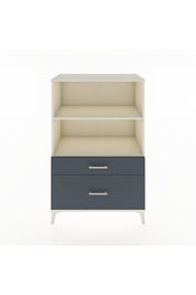 Hyperion Dolap 2 Raflı 2 Çekmeceli 88x44x134 Aytaşı-Antrasit