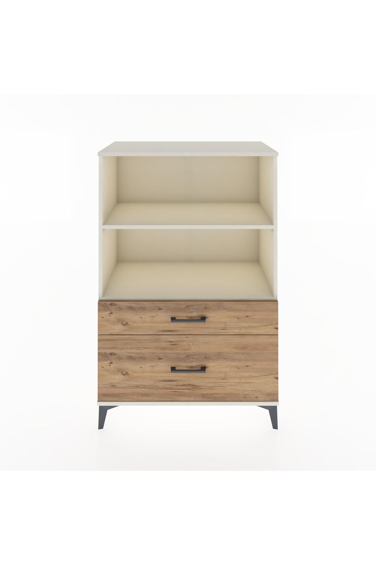 Hyperion Dolap 2 Raflı 2 Çekmeceli 88x44x134 Aytaşı-Çam