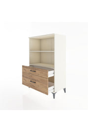 Hyperion Dolap 2 Raflı 2 Çekmeceli 88x44x134 Aytaşı-Çam