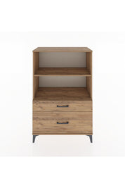 Hyperion Dolap 2 Raflı 2 Çekmeceli 88x44x134 Çam-Çam