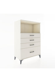 Hyperion Dolap Tek Raflı 4 Çekmeceli 88x44x134 - S51M031V1B