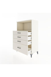 Hyperion Dolap Tek Raflı 4 Çekmeceli 88x44x134 - S51M031V1B