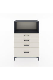 Hyperion Dolap Tek Raflı 4 Çekmeceli 88x44x134 - S51M031V4B