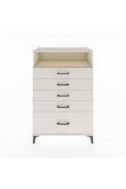 Hyperion Dolap Tek Raflı 5 Çekmeceli 88x44x134 - S51M032V1B
