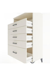 Hyperion Dolap Tek Raflı 5 Çekmeceli 88x44x134 - S51M032V1B