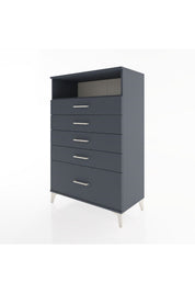 Hyperion Dolap Tek Raflı 5 Çekmeceli 88x44x134 - S51M032V5B