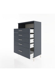 Hyperion Dolap Tek Raflı 5 Çekmeceli 88x44x134 - S51M032V5B