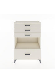 Hyperion Dolap Tek Raflı 4 Çekmeceli 88x44x134 - S51M033V1B
