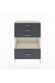 Hyperion Dolap Tek Raflı 4 Çekmeceli 88x44x134 - S51M033V2B