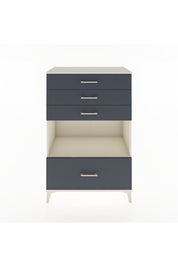 Hyperion Dolap Tek Raflı 4 Çekmeceli 88x44x134 - S51M034V2B