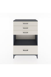 Hyperion Dolap Tek Raflı 4 Çekmeceli 88x44x134 - S51M034V4B