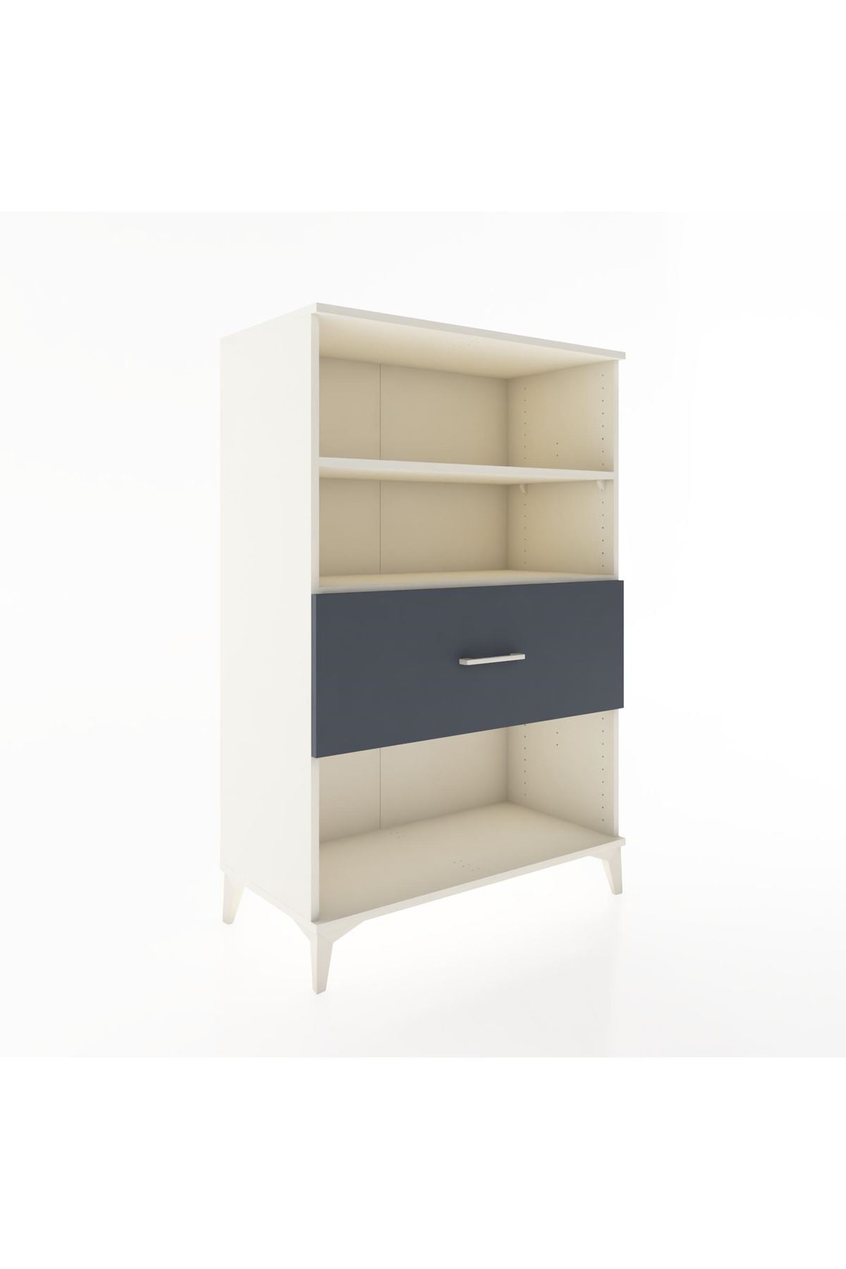 Hyperion Dolap 2 Raflı Tek Çekmeceli 88x44x134 Aytaşı-Antrasit