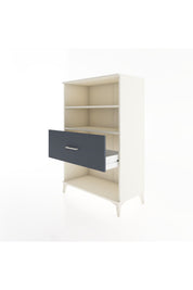 Hyperion Dolap 2 Raflı Tek Çekmeceli 88x44x134 Aytaşı-Antrasit