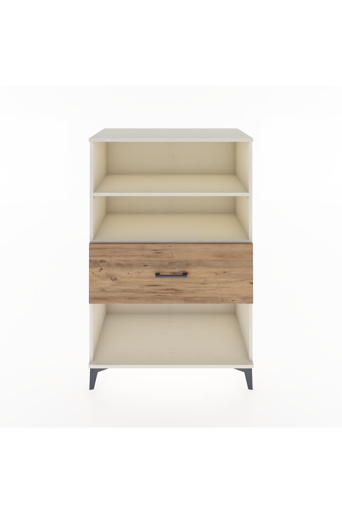 Hyperion Dolap 2 Raflı Tek Çekmeceli 88x44x134 Aytaşı-Çam