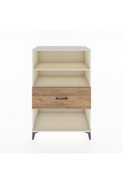 Hyperion Dolap 2 Raflı Tek Çekmeceli 88x44x134 Aytaşı-Çam
