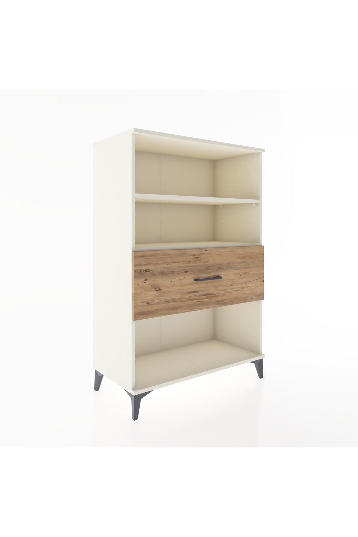 Hyperion Dolap 2 Raflı Tek Çekmeceli 88x44x134 Aytaşı-Çam