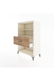 Hyperion Dolap 2 Raflı Tek Çekmeceli 88x44x134 Aytaşı-Çam
