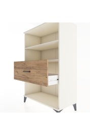 Hyperion Dolap 2 Raflı Tek Çekmeceli 88x44x134 Aytaşı-Çam