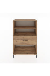 Hyperion Dolap 2 Raflı Tek Çekmeceli 88x44x134 Çam-Çam