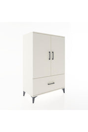 Hyperion Dolap 3 Raflı Tek Çekmeceli 2 Kapaklı 88x44x134 Aytaşı-Aytaşı