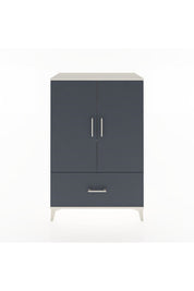 Hyperion Dolap 3 Raflı Tek Çekmeceli 2 Kapaklı 88x44x134 - S51M001V2B