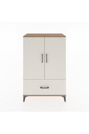 Hyperion Dolap 3 Raflı Tek Çekmeceli 2 Kapaklı 88x44x134 - S51M001V7B