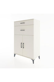 Hyperion Dolap 2 Raflı 2 Çekmeceli 2 Kapaklı 88x44x134 Aytaşı-Aytaşı