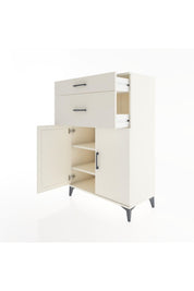 Hyperion Dolap 2 Raflı 2 Çekmeceli 2 Kapaklı 88x44x134 Aytaşı-Aytaşı